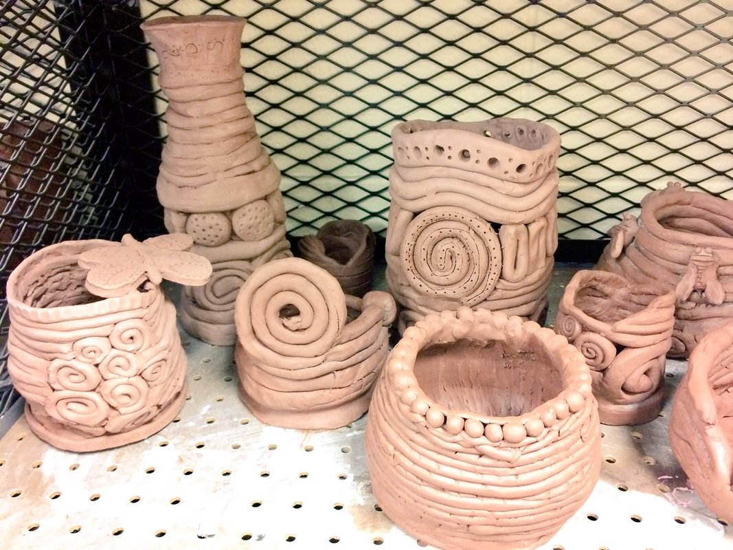 coil clay art projects